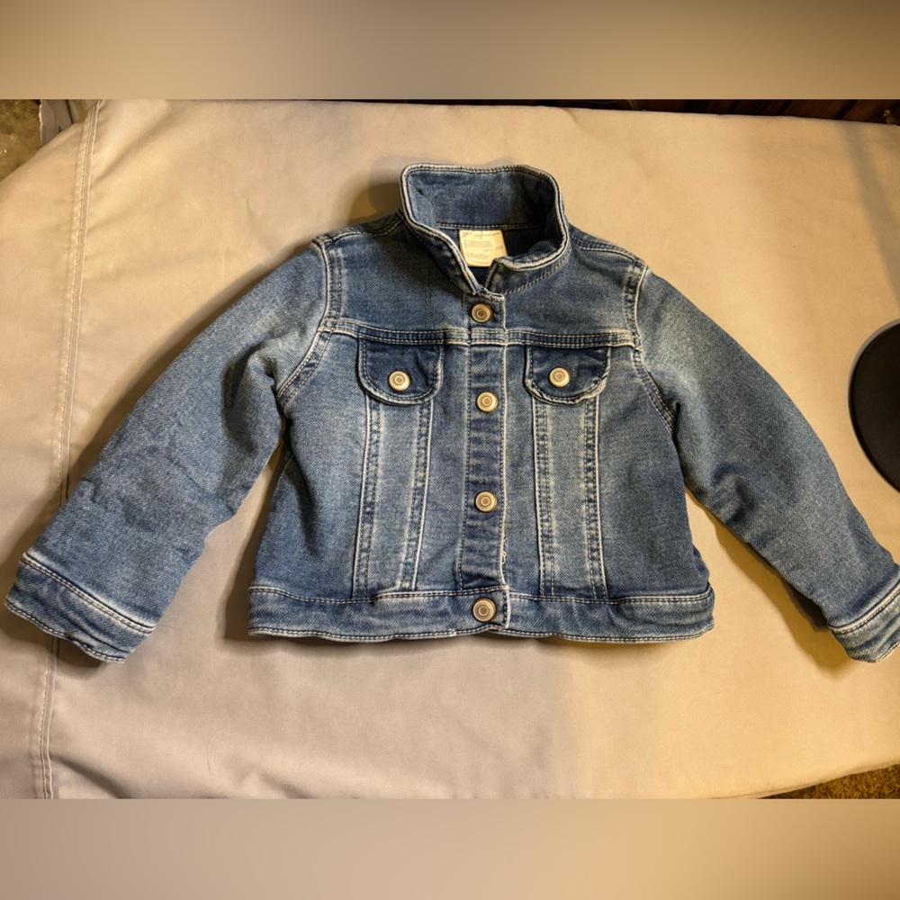 First Impressions Blue Jean Jacket Classic Style 18-24 months Girls